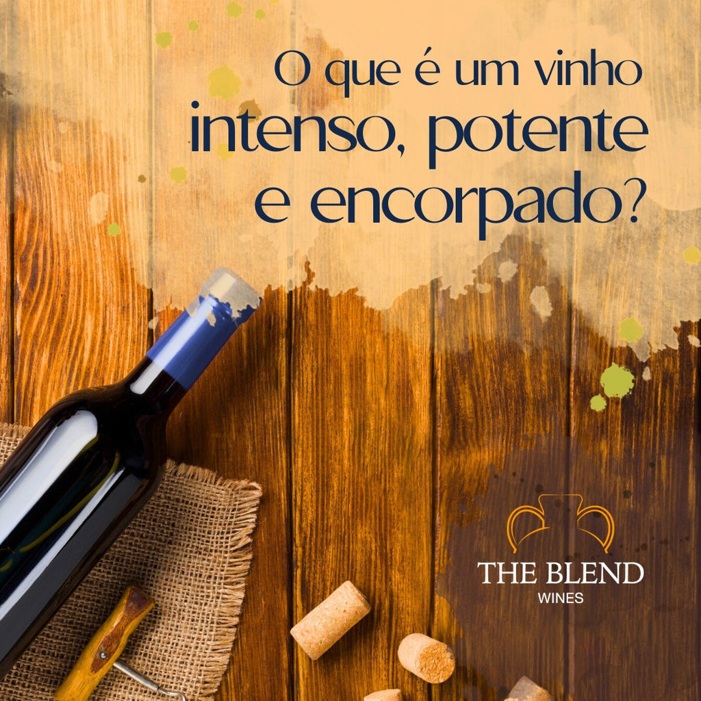O QUE É UM VINHO INTENSO, POTENTE E ENCORPADO?