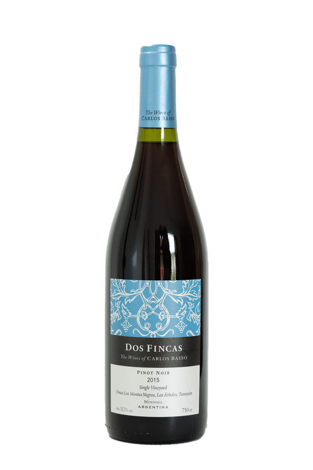 Dos Fincas Carlos Basso - Pinot Noir 2015 - The Blend Wines