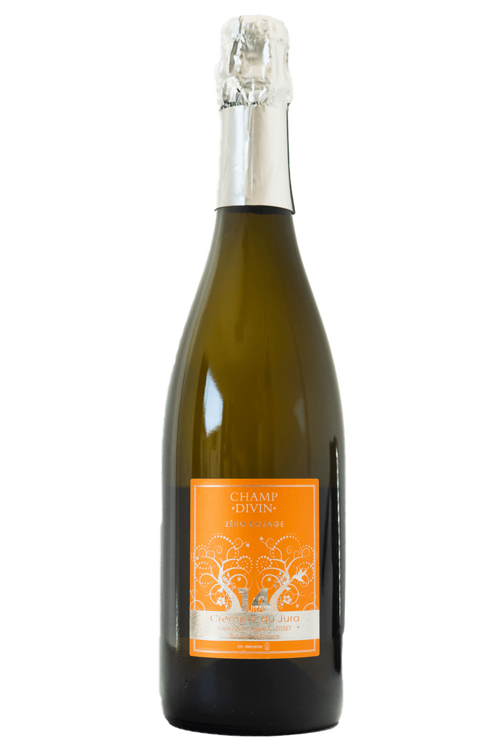 Champ Divin Crémant Du Jura Brut Nature Zero Dosage - The Blend Wines