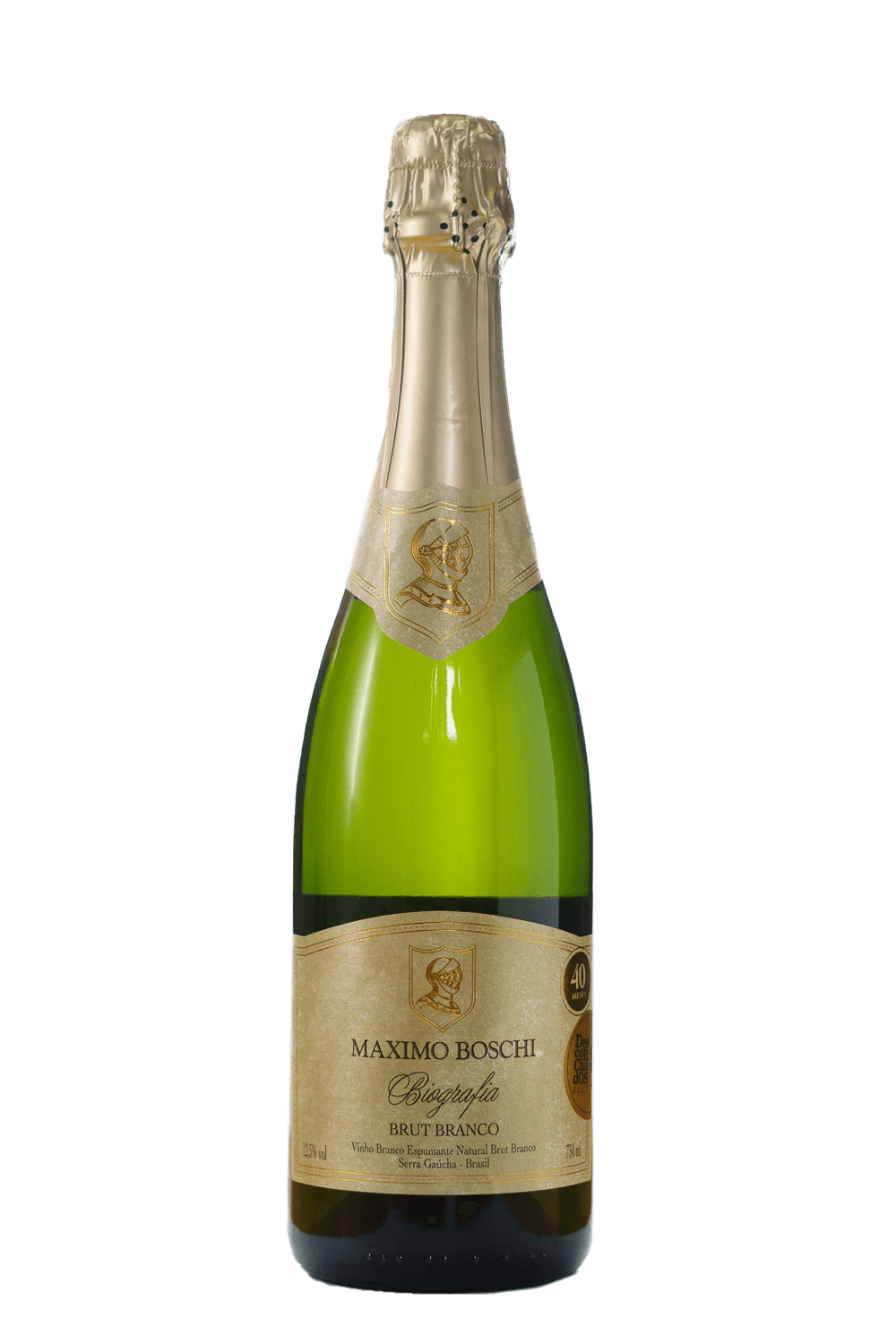 Maximo Boschi Biografia Brut Branco 2015 - The Blend Wines