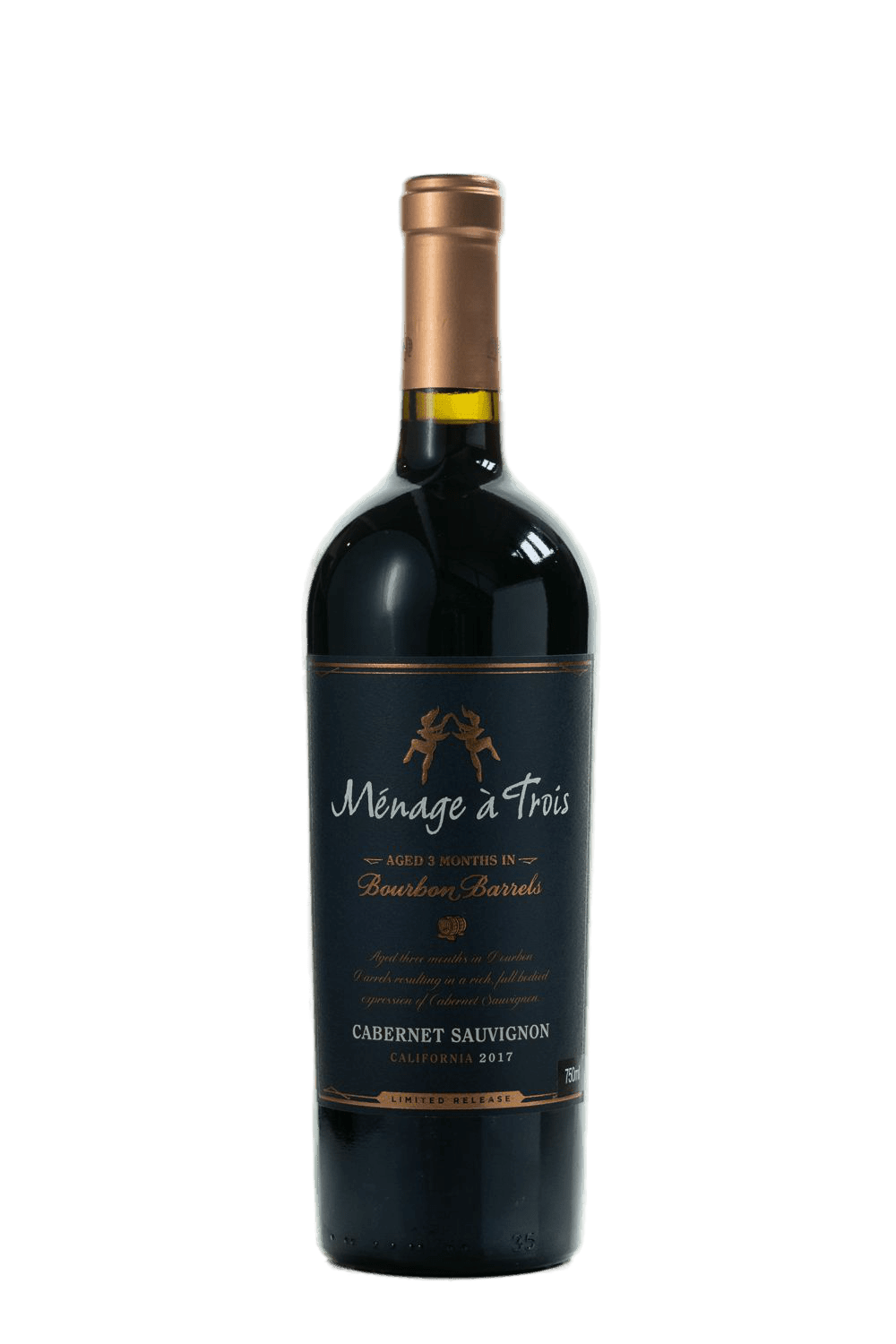 Ménage à Trois - Bourbon Barrels 2017 - The Blend Wines